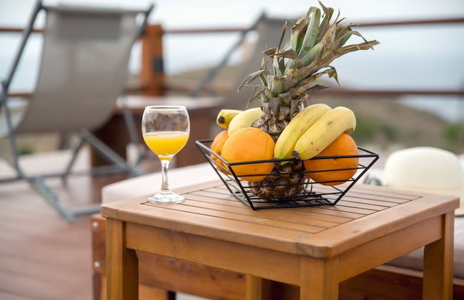 Santorini Rooftop Hot Tub Suite w Panoramic Views - Foto 26