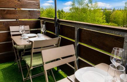KOMM - Panoramablick - Balkon - Küche - Parkplatz - Foto 20
