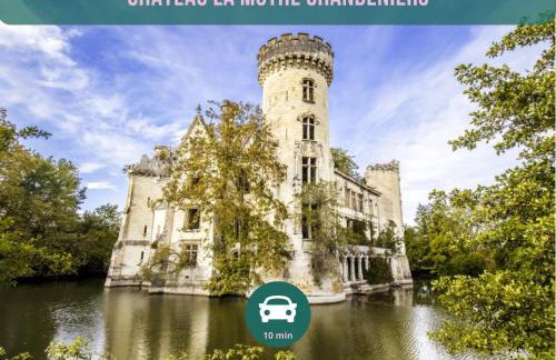 CENTER PARCS à 5min - Idéal Familles & Groupes - 3 parkings - Piscine - Jardin clos - Au calme - Châteaux de la Loire - Foto 75