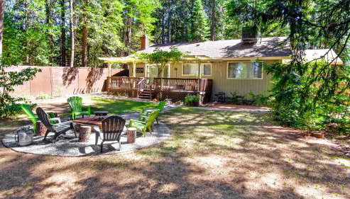 Home in the Pines - Apple Hill - Dog Friendly - Snow Nearby - Photo 5, Garden view