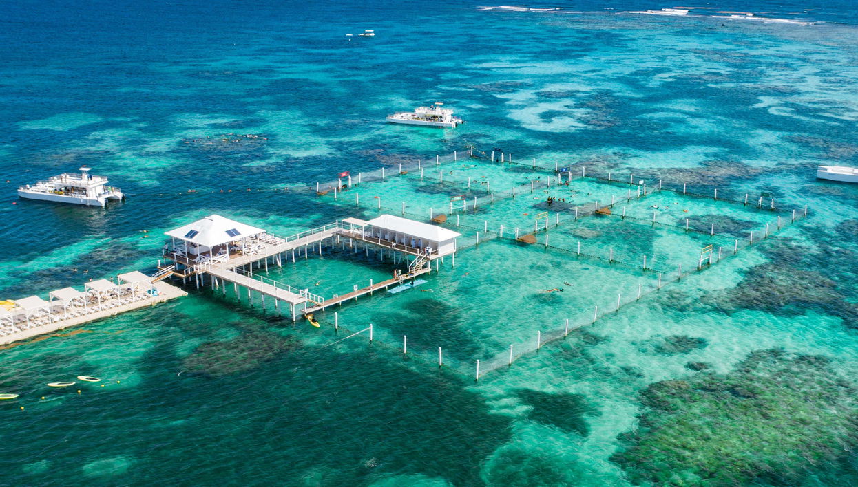 Passeio de barco e snorkel no Marinarium