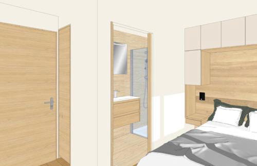 Renovated 6 pers Luxury Chalet in Meribel Centre 85m2 3BR 3BA with Mountain View and boots heater ! - Foto 18