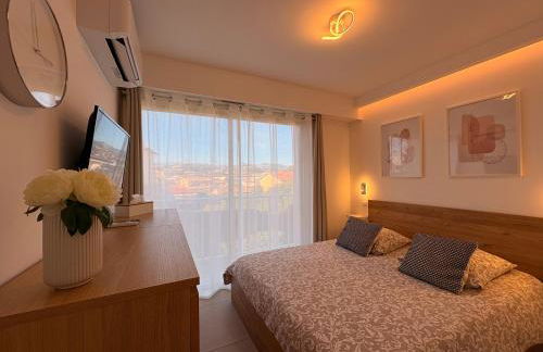 Charmant apt calme - proche plage et aéroport - climatisé - parking privé gratuit - Foto 2