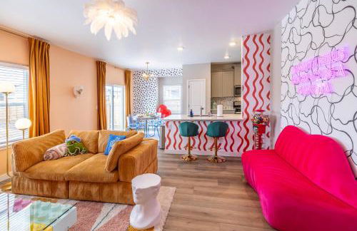 Near Airport, 3BR, Stock Tank Pool, Mini-Golf, Game Rm - Foto 31