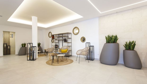 Zona de estar del vestíbulo