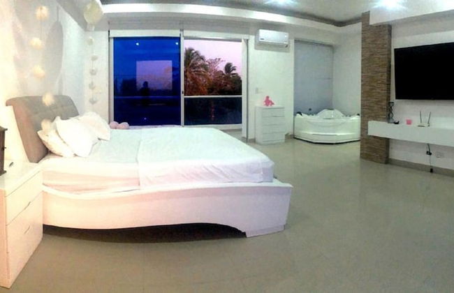 6mb-1 Mansion In Cartagena On The Beach With Air Conditioning And Wifi - Foto 5