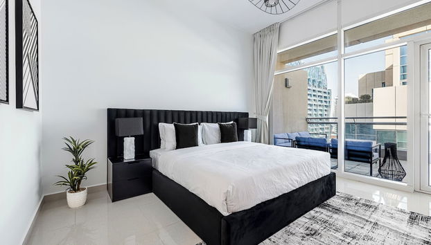 2BR City View Bay Square B13 - Foto 5, Habitación