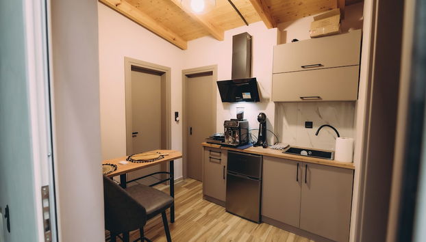 Sirens Luxury Apartments Palouki - Foto 5, Eigene Küche