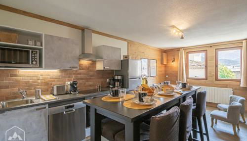 Côté-Bourget 4 pers Duplex LES FORTS proche La Norma Aussois - Foto 4, stove, pet friendly, toaster, minibar