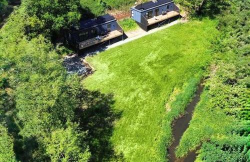 Heron - Luxurious Off-Grid Eco Cabin with River views - Foto 23