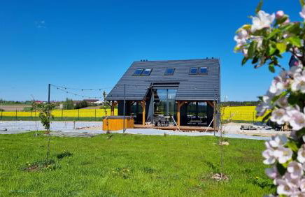 Osada Miłojeż - całoroczne Domy Premium w Borach Tucholskich, Jacuzzi pod gwiazdami - Foto 41