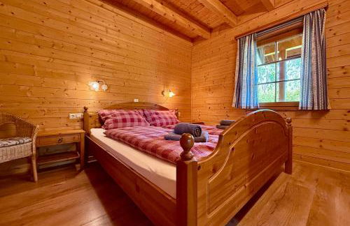 Holz-Ferienhaus Oberbrändi: Kachelofen, Sauna, WLAN, am Wald - Foto 31