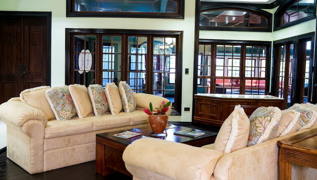 Zona de estar del vestíbulo