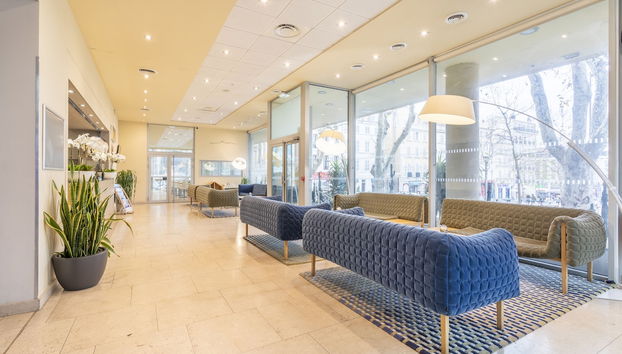 Sitzecke in der Lobby