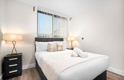 Stylish 2 Bed Apartment - Smart TV - WIFI - Jewellery Quarter 3AH - Foto 14