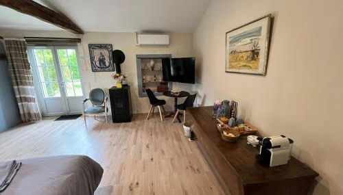 Chambre 35 m2 spacieuse calme avec piscine Sud Charente - Foto 3