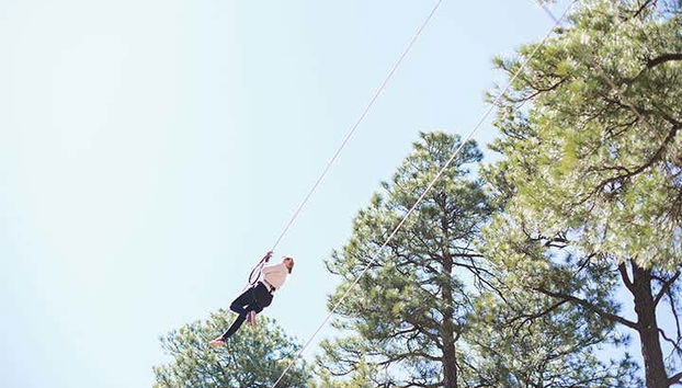 Tyrolienne à Flagstaff