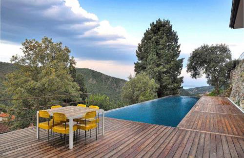 Luxury Minimalist Villa Pool Seaview Liguria - Foto 14