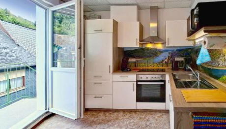 Mittelrhein-Ferienwohnung Oberwesel - Foto 3, stove, dishwasher