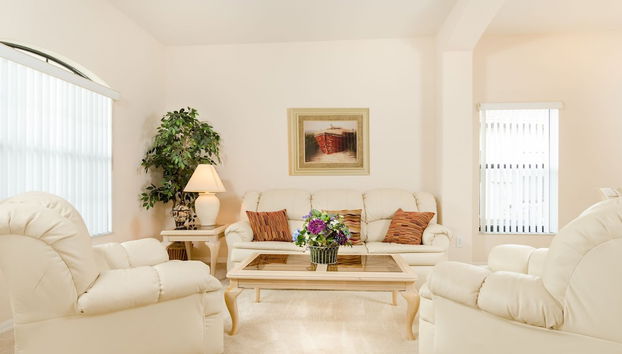 Coin salon dans le hall