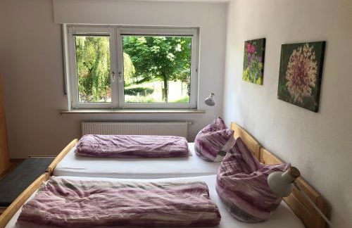 Ferienwohnung am Wald mit Garten & Hot-Tub & Alpakas - Foto 39