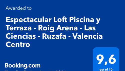 Espectacular Loft Piscina y Terraza - Roig Arena - Las Ciencias - Ruzafa - Valencia Centro - Foto 2