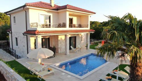 Luxury Villa Sara with Jacuzzi in Malinska - Foto 3