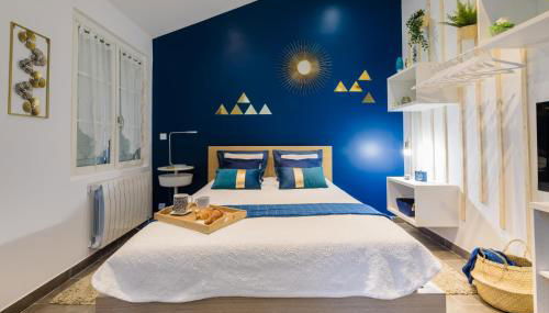 Studio Bleu - Parc Astérix - Mer de Sable - Villepinte - Aéroport CDG - Foto 3