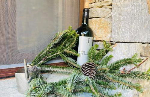 Pinecone Lodge, Eptalofos Wellness Garden Chalet - Foto 37