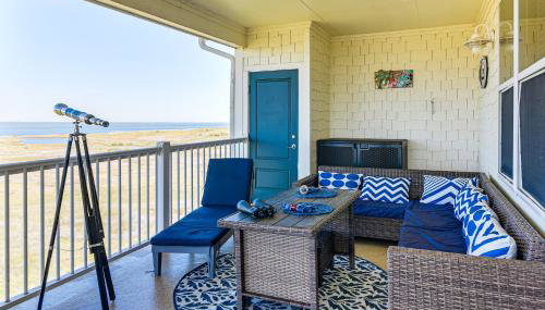 Private Beach Access: Galveston Resort Condo! - Foto 3