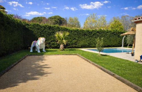 Villa piscine chauffée babyfoot pétanque ping-pong - Foto 36