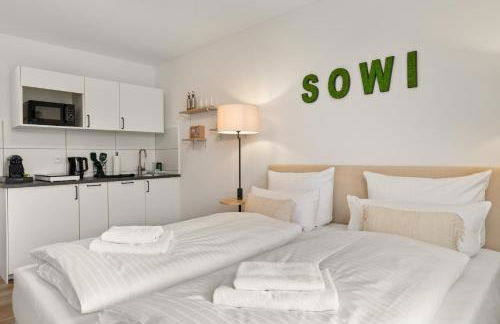 SoWi Home - stilvolles Apartment mit Parkplatz - nähe Klinikum und Uni - Foto 35