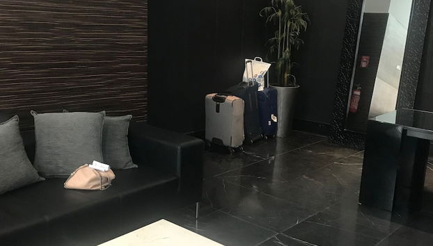 Zona de estar del vestíbulo