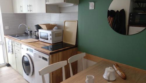 Charmant logement Guidel Plage, vue mer, piscine chauffée, avec une chambre - Foto 2