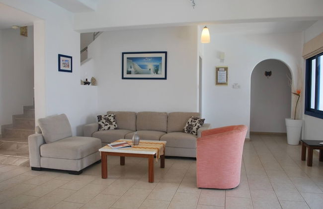 Sea Front Villa, Heated Private Pool, Amazing Location Paphos 323 - Foto 21