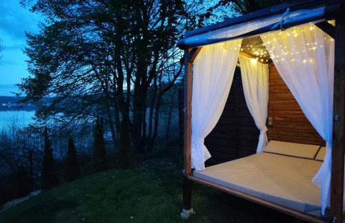 Siedlisko nr 3 nad jeziorem Skarlińskim, domki letniskowe, mazury, jezioro,bania - Foto 11