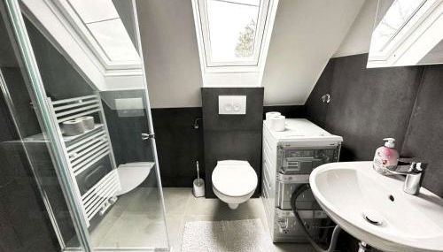 Work & Stay Apartment in Niederkassel - Foto 2, towels, Shower