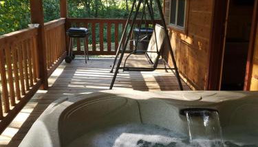 The Hampton - An Amish Built Deluxe Log Cabin - Foto 3