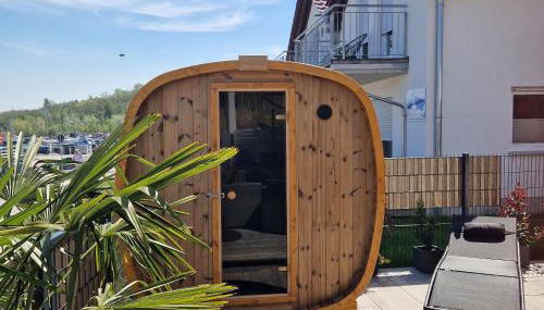 Ferienhaus SeeZeit direkt am Geiseltalsee mit Sauna und Fahrradgarage - Foto 2