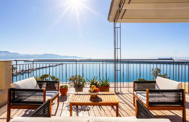 Beachfront Sunny Penthouse - Kalamata Seablisss - Foto 18