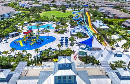 Chic Home With Private Pool, Game Room And Waterpark & Resort Access Near Disney At Encore Resorts Reunion - 320Au - Foto 27