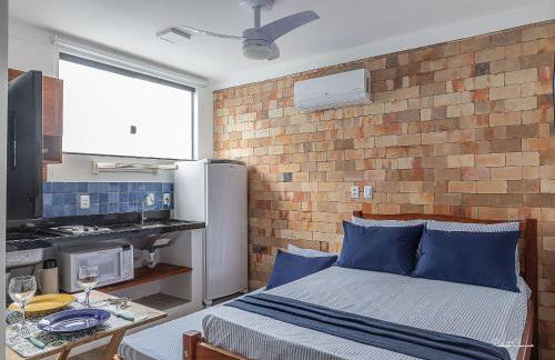 APART STUDIOS PONTAL - Aeroporto a 300 m - Praia 1,5 Km - Centro 2,5 Km - Cozinha Privativa - Mercado GBARBOSA e Padaria 450 m - Próx diversos Comércios a pé - Ar condic - Studios de 15 a 38 m2 Bem Equipados e Funcionais - Ideal Turismo e Trabalho - Foto 16