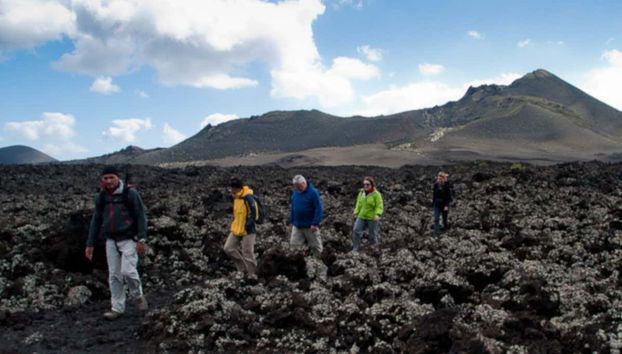 Durante il percorso di trekking