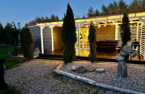 Domek Uroczy Golubie ,niedaleko stoku Koszałkowo ,balia,sauna,kominek,ognisko - Foto 4