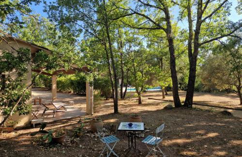 logement entier en pleine nature avec jardin terrasse tennis pétanque piscine - Foto 13