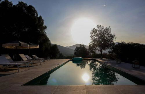 VILLA A MUREDDA, piscine chauffée et vue mer - Foto 10