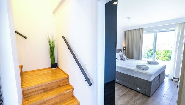 Luxury Penthouse Apt on beach Makarska - Foto 4, Habitación