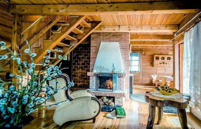 In The Woods Lodge With hot tub Inside Puszcza Knyszyśnka - Two-bedroom Villa - Photo 16