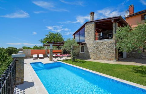 Villa Zamask for 7 people near Motovun with jacuzzi & sauna - Photo 12