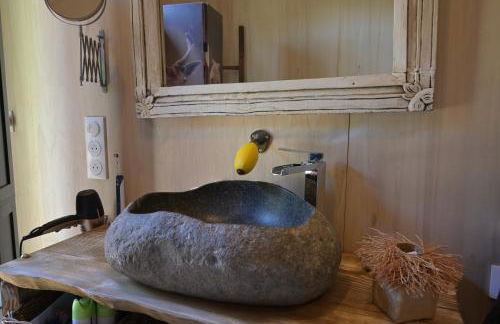 Nouveau ENVOUTEMENT près de GORDES Provence Maison entière neuve archi luxe écolo 4 pers parking privé - Foto 14